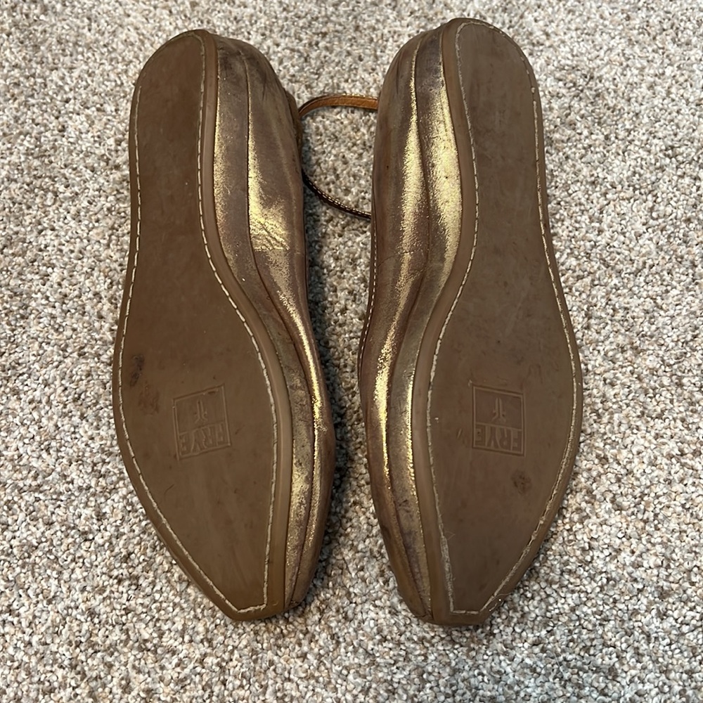 Frye Clementine Ballet - Bronze size 6.5 - Picture 5 of 6